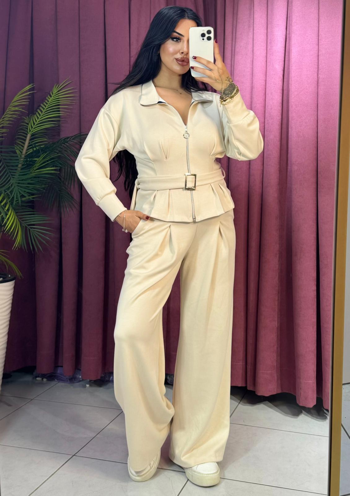 KEMER DETAYLI MODAL TAKIM