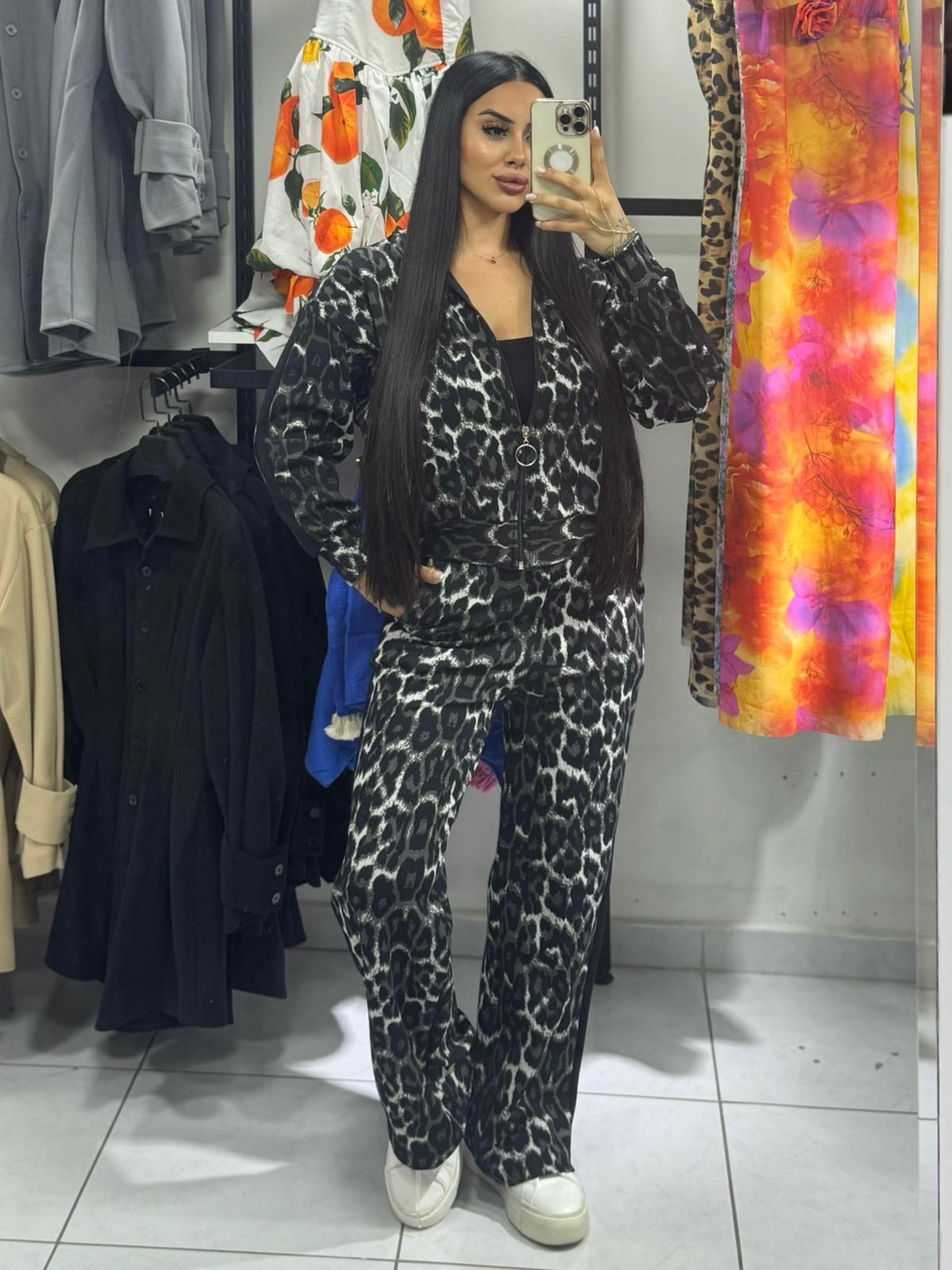 KAPÜŞONLU LEOPAR TAKIM