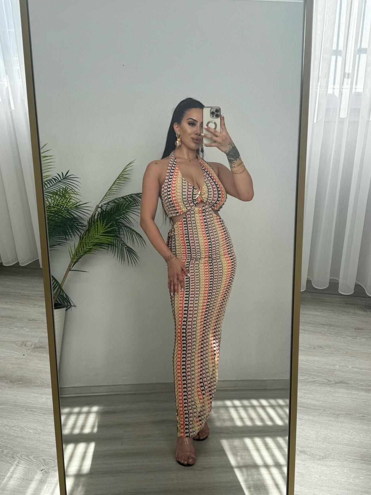 ELSA ÖRME ELBİSE