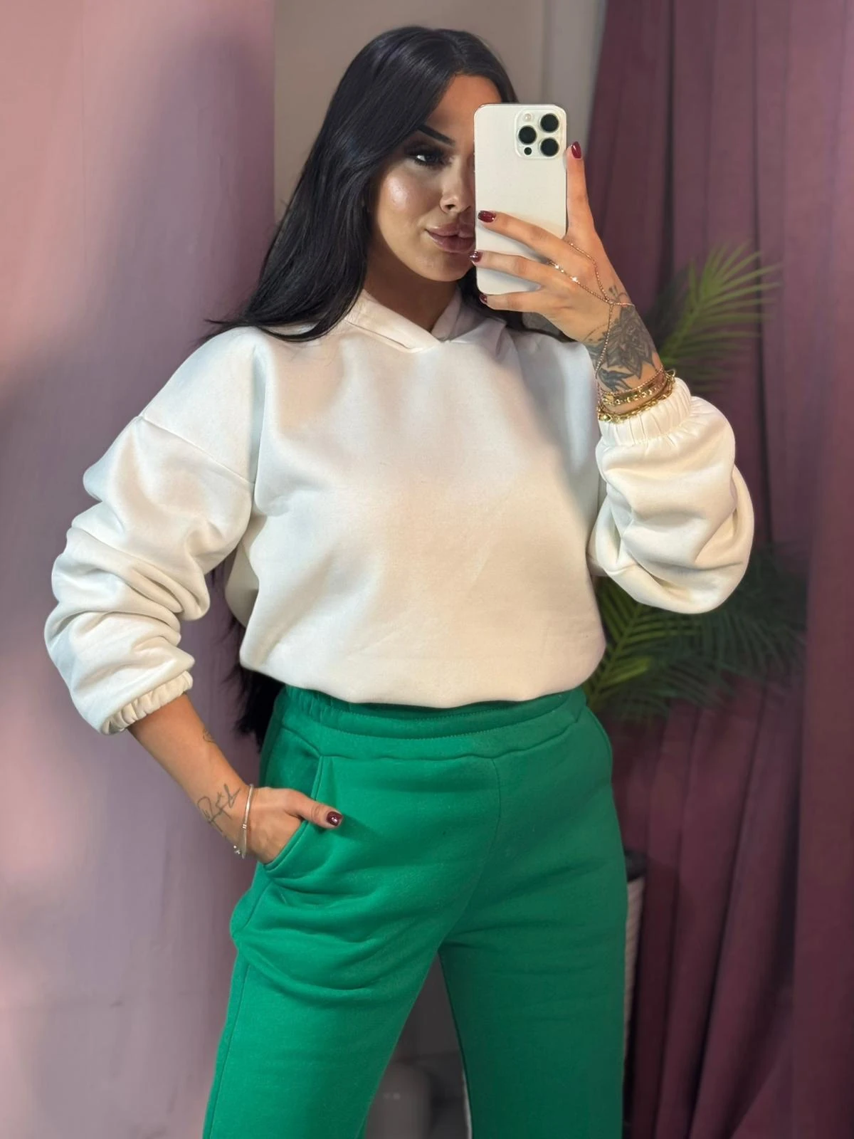 ÜÇ İPLİK PALAZZO EŞOFMAN ALTI