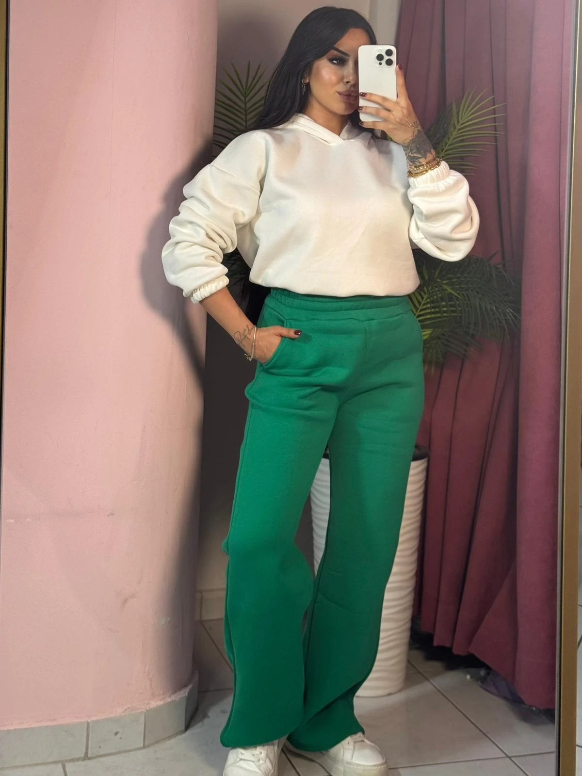 ÜÇ İPLİK PALAZZO EŞOFMAN ALTI