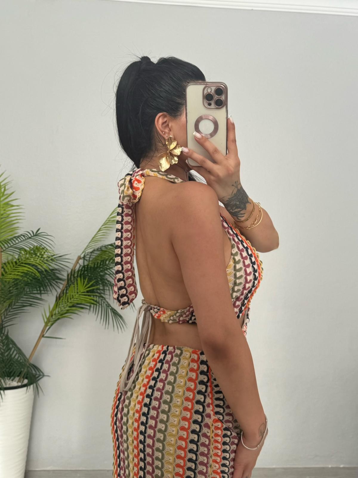 ELSA ÖRME ELBİSE
