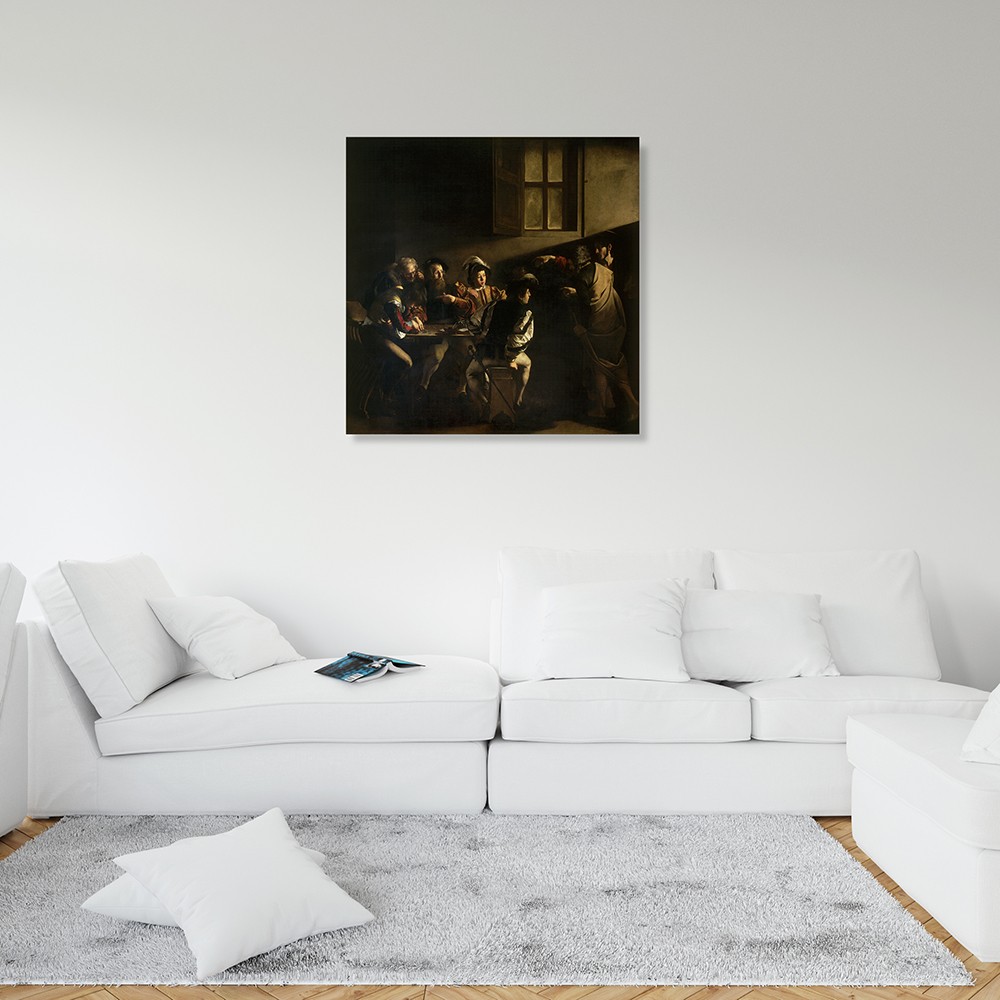 “The Calling of Saint Matthew” – Işığın Ulaştığı An (Kanvas Baskı) Tablo
