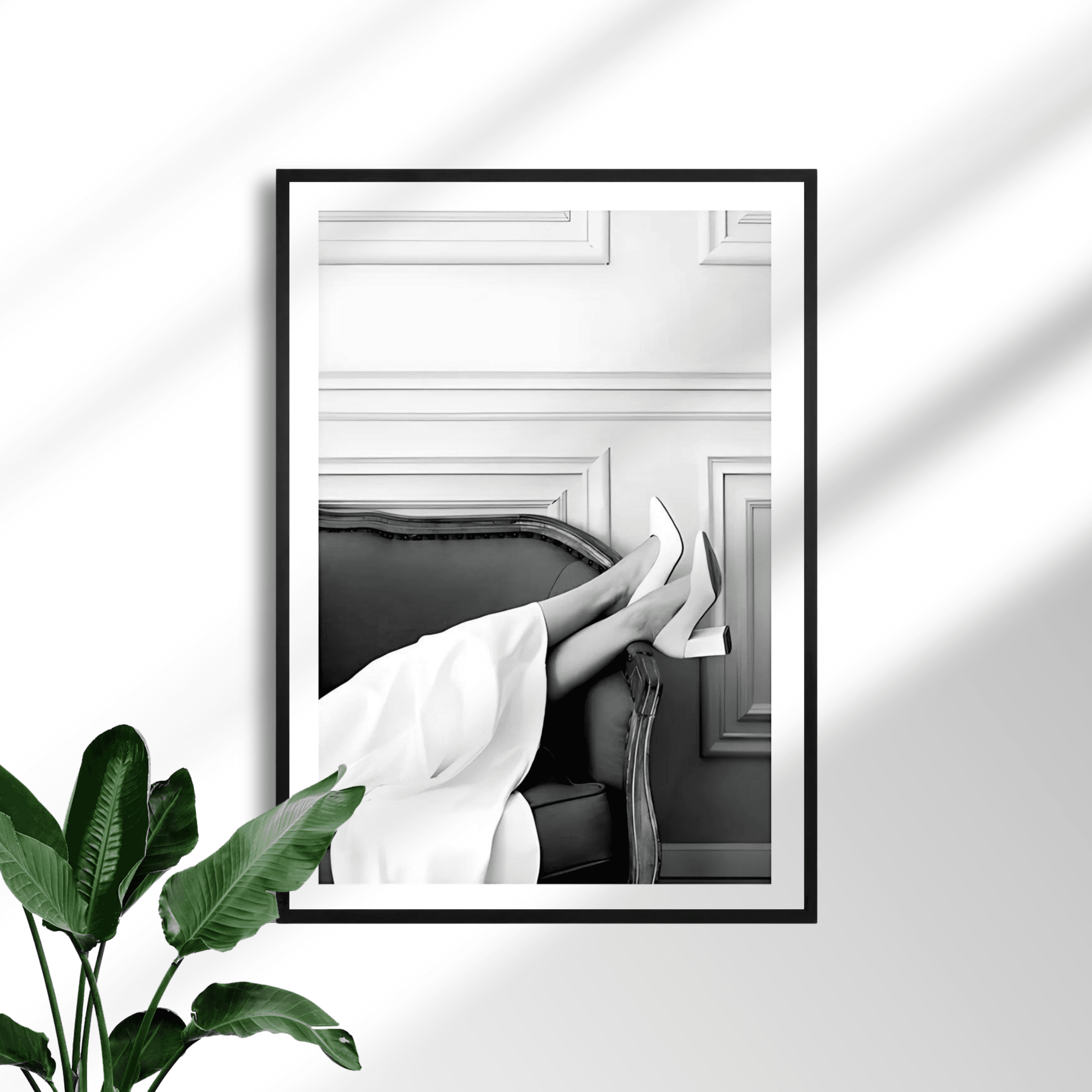 Luxury Noir Poster - LN-009 (Çerçeveli Tablo)