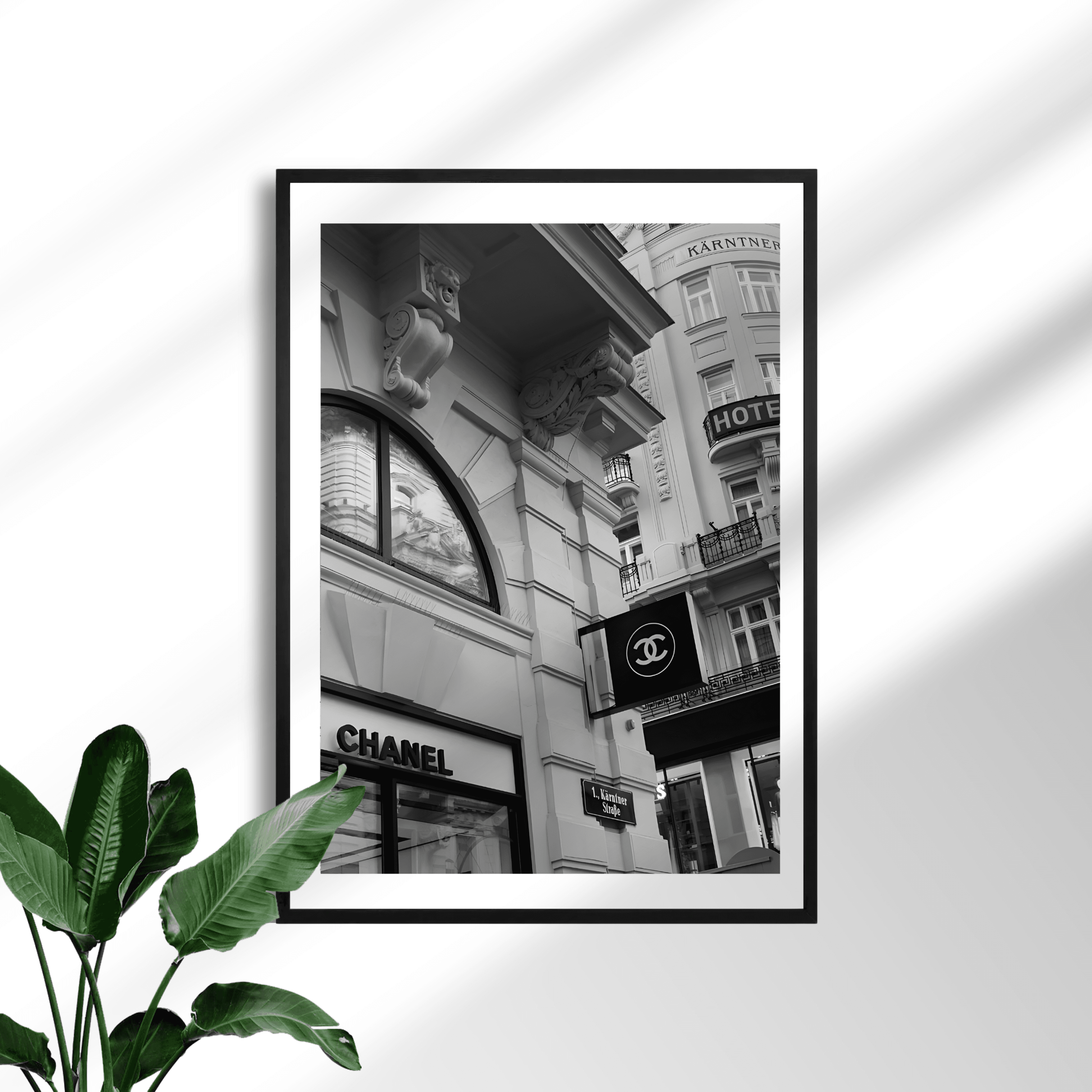 Luxury Noir Poster - LN-015 (Çerçeveli Tablo)