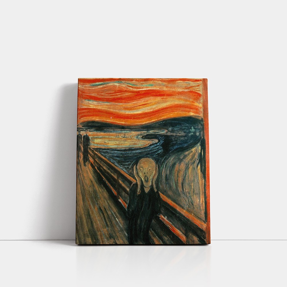 “The Scream” – Modern Ruhun Sessiz Çığlığı (Kanvas Baskı) Tablo