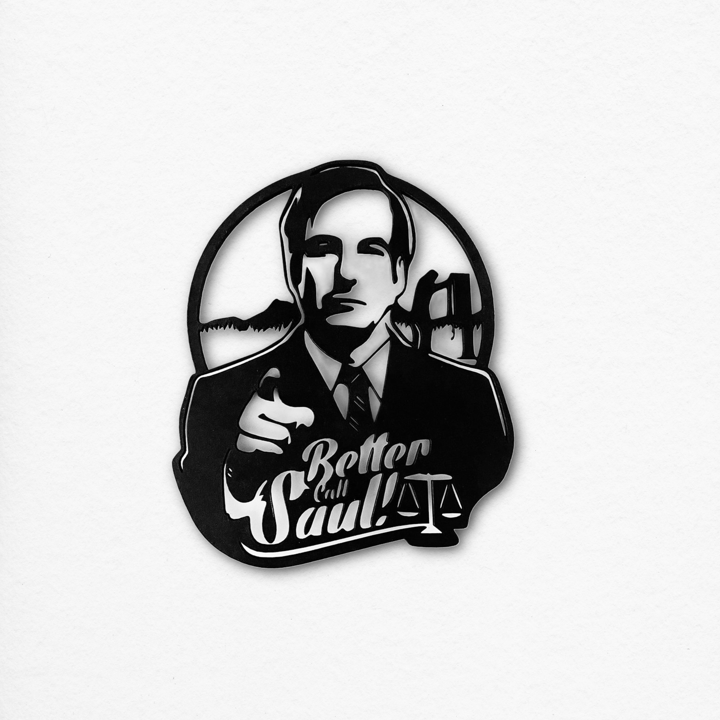 ''Better Call Saul'' - (Lazer Kesim) Ahşap Tablo