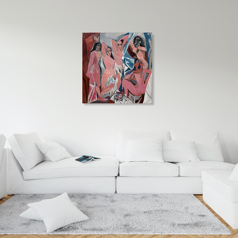 “Les Demoiselles d’Avignon” - Pablo Picasso (Kanvas Baskı) Tablo