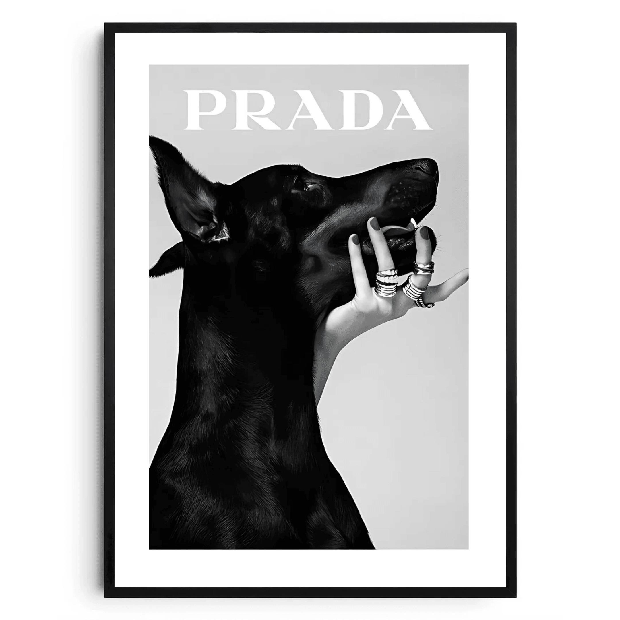 Luxury Noir Poster - LN-026 (Çerçeveli Tablo)