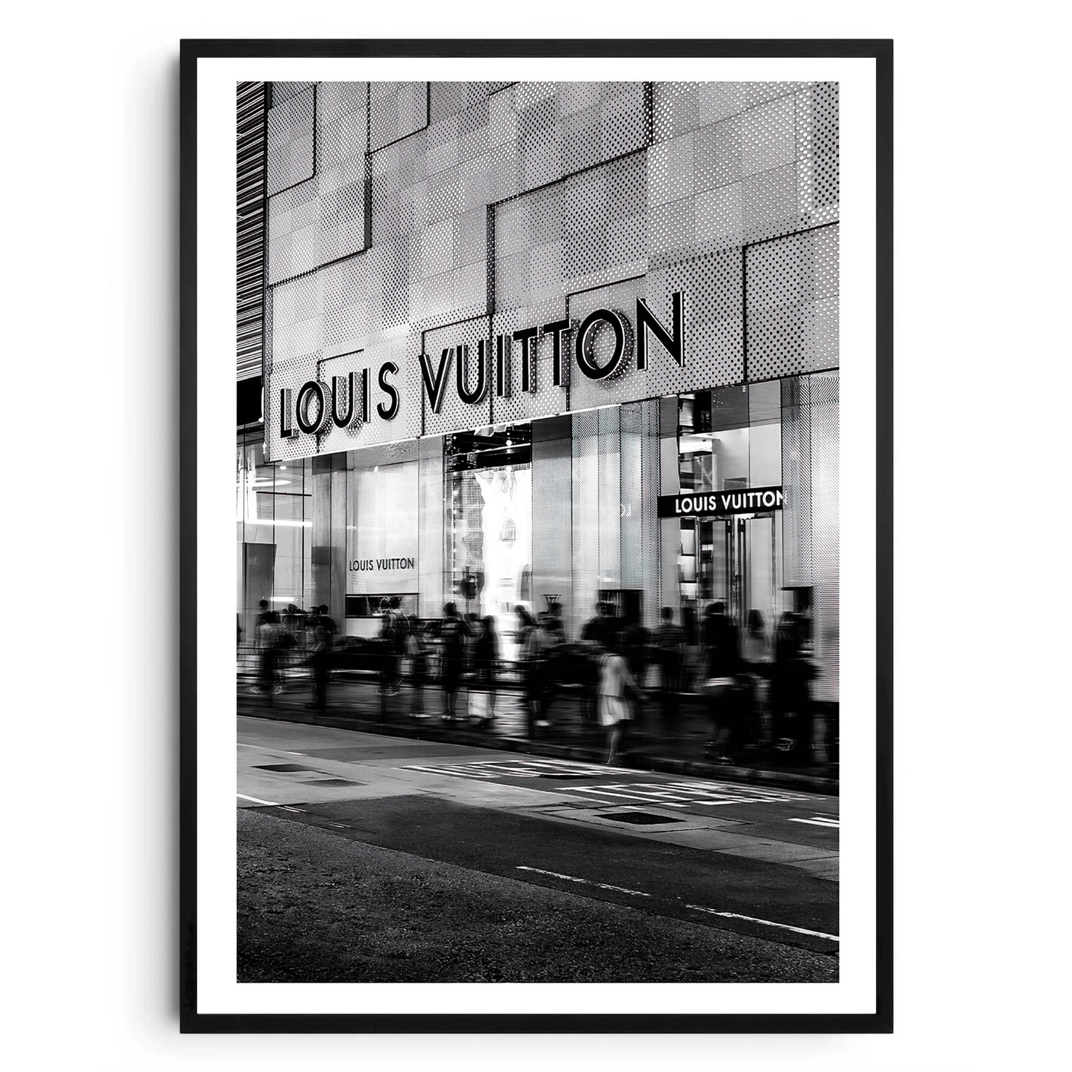 Luxury Noir Poster - LN-012 (Çerçeveli Tablo)