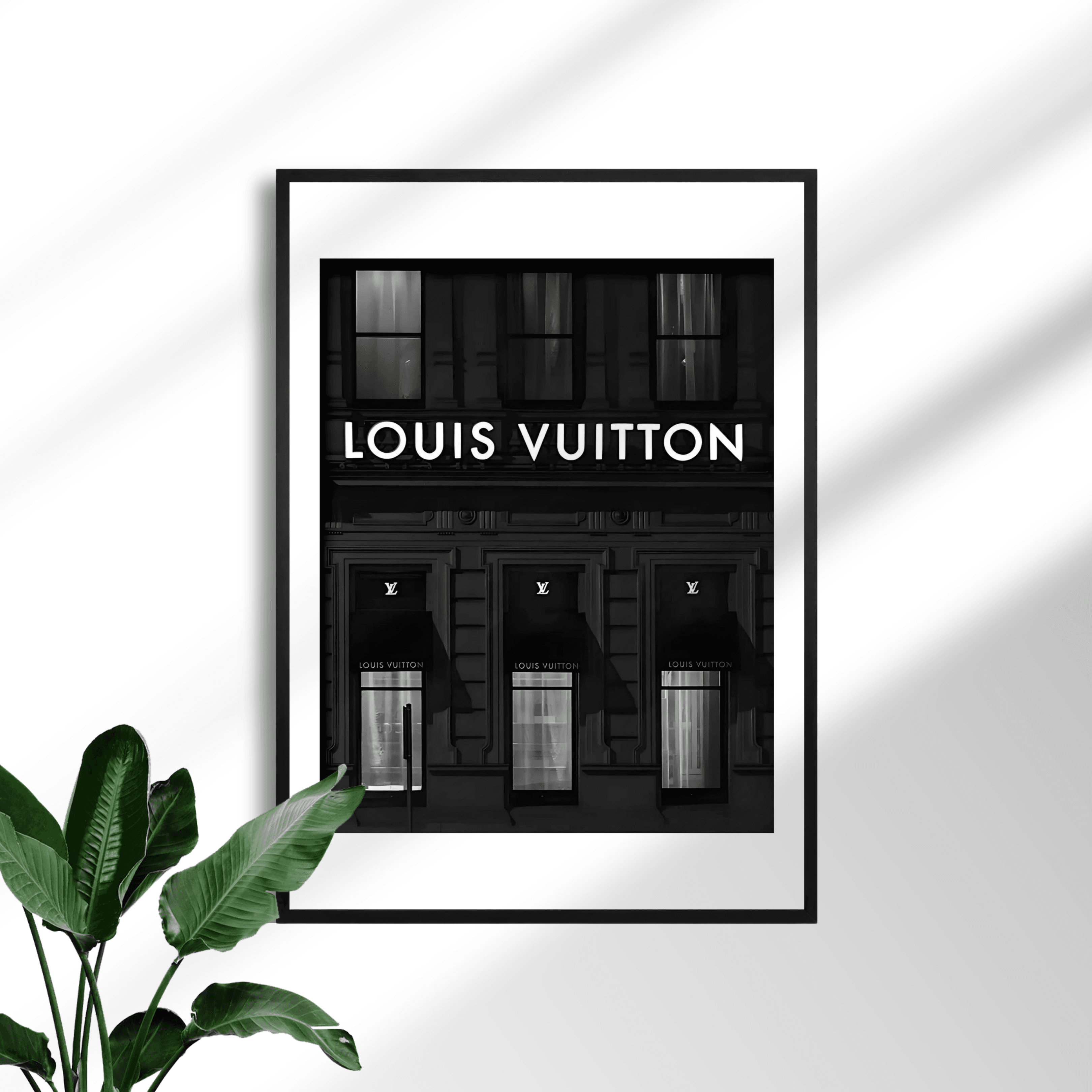 Luxury Noir Poster - LN-027 (Çerçeveli Tablo)