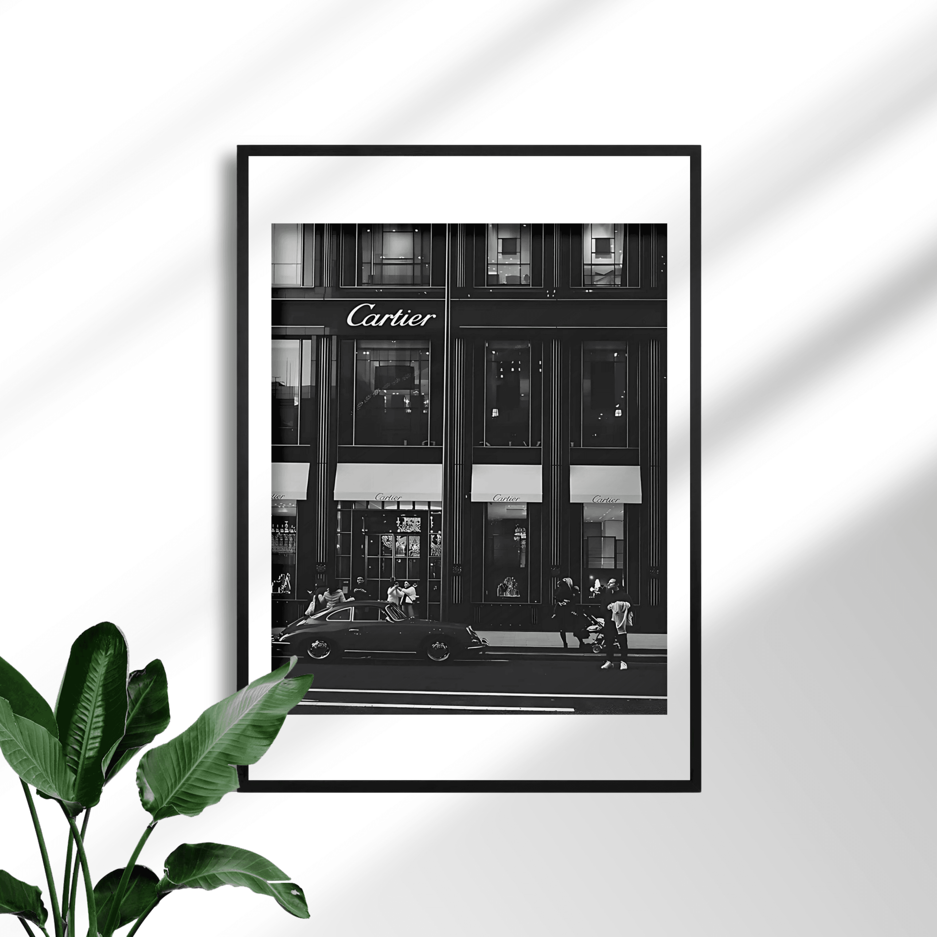 Luxury Noir Poster - LN-028 (Çerçeveli Tablo)