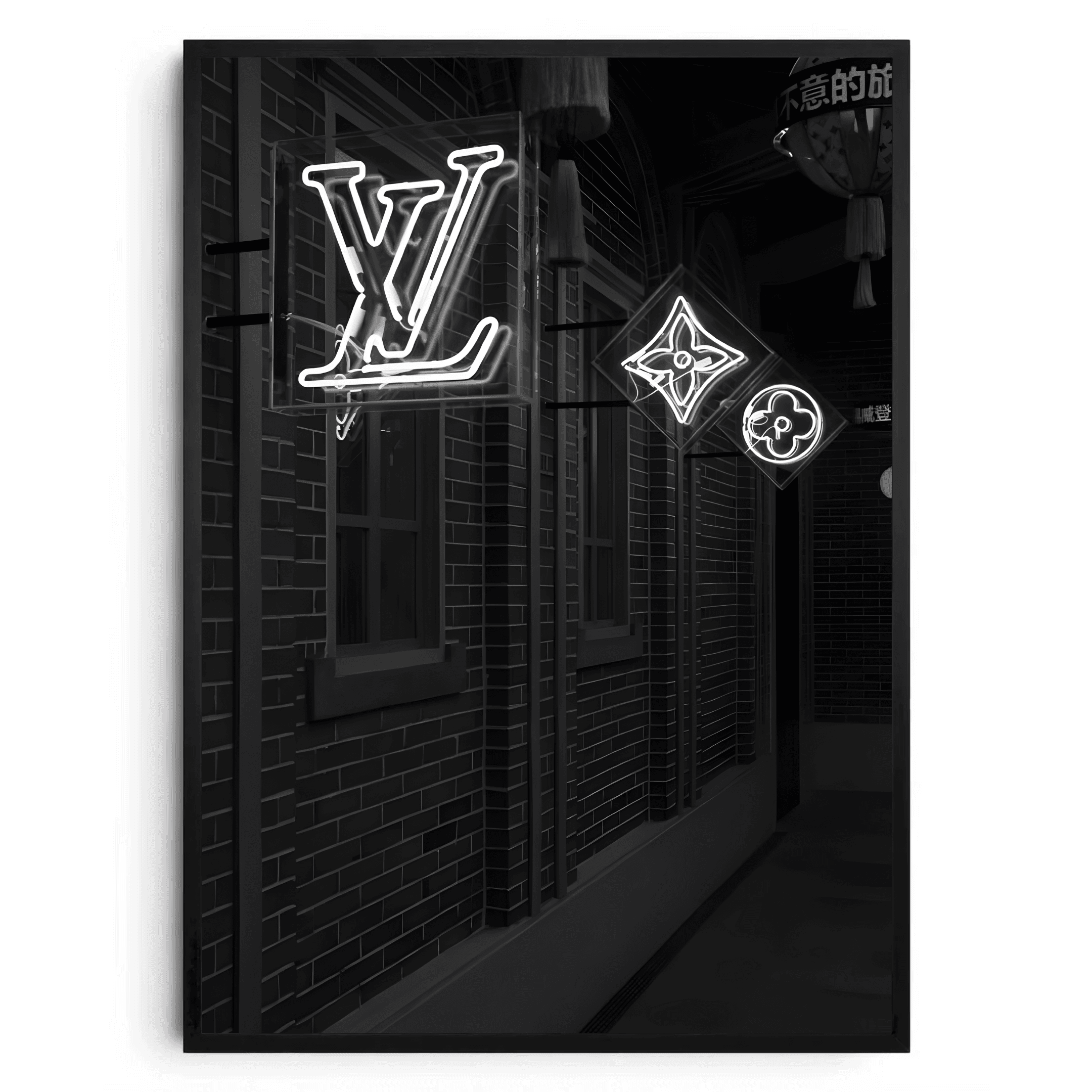 Luxury Noir Poster - LN-002 (Çerçeveli Tablo)
