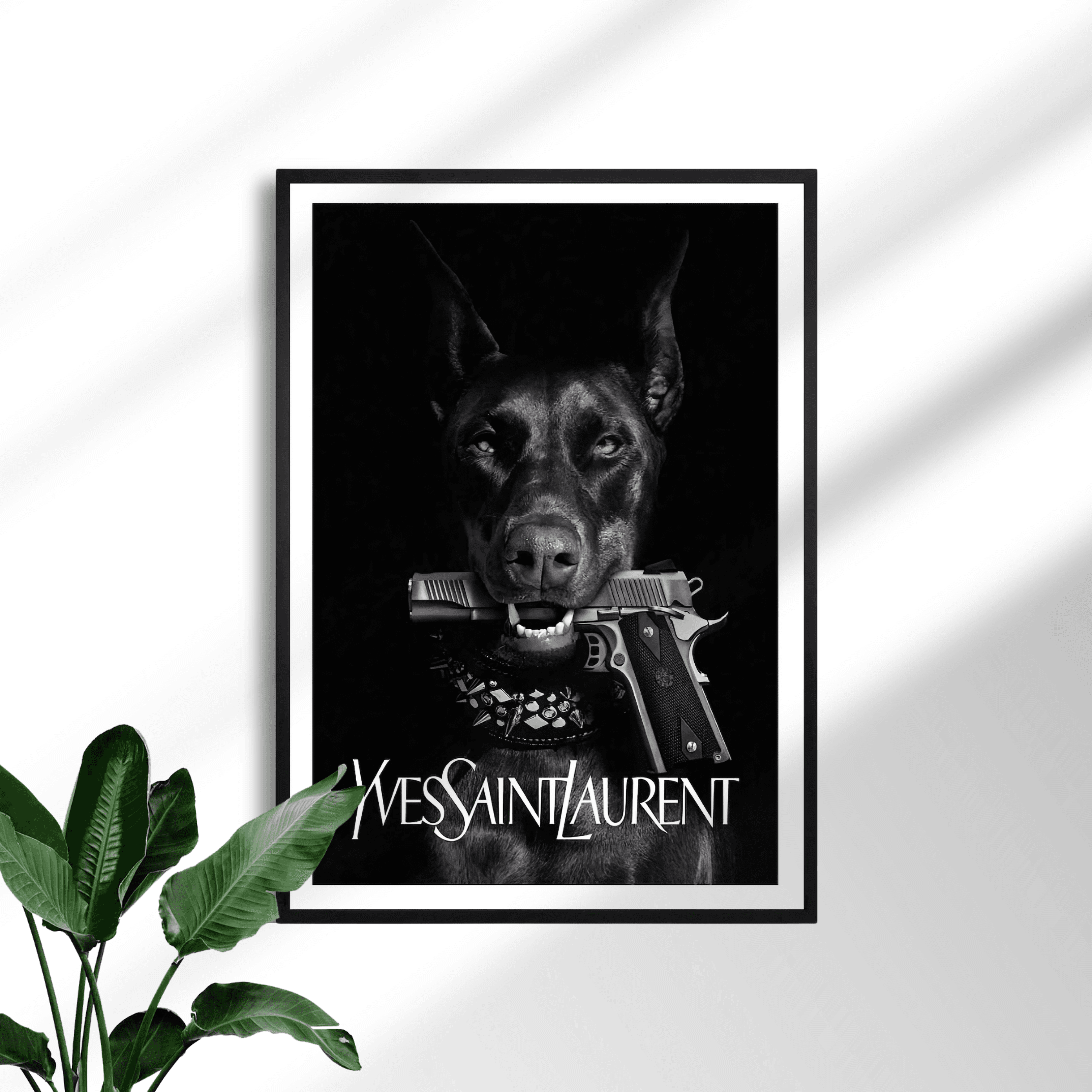 Luxury Noir Poster - LN-014 (Çerçeveli Tablo)