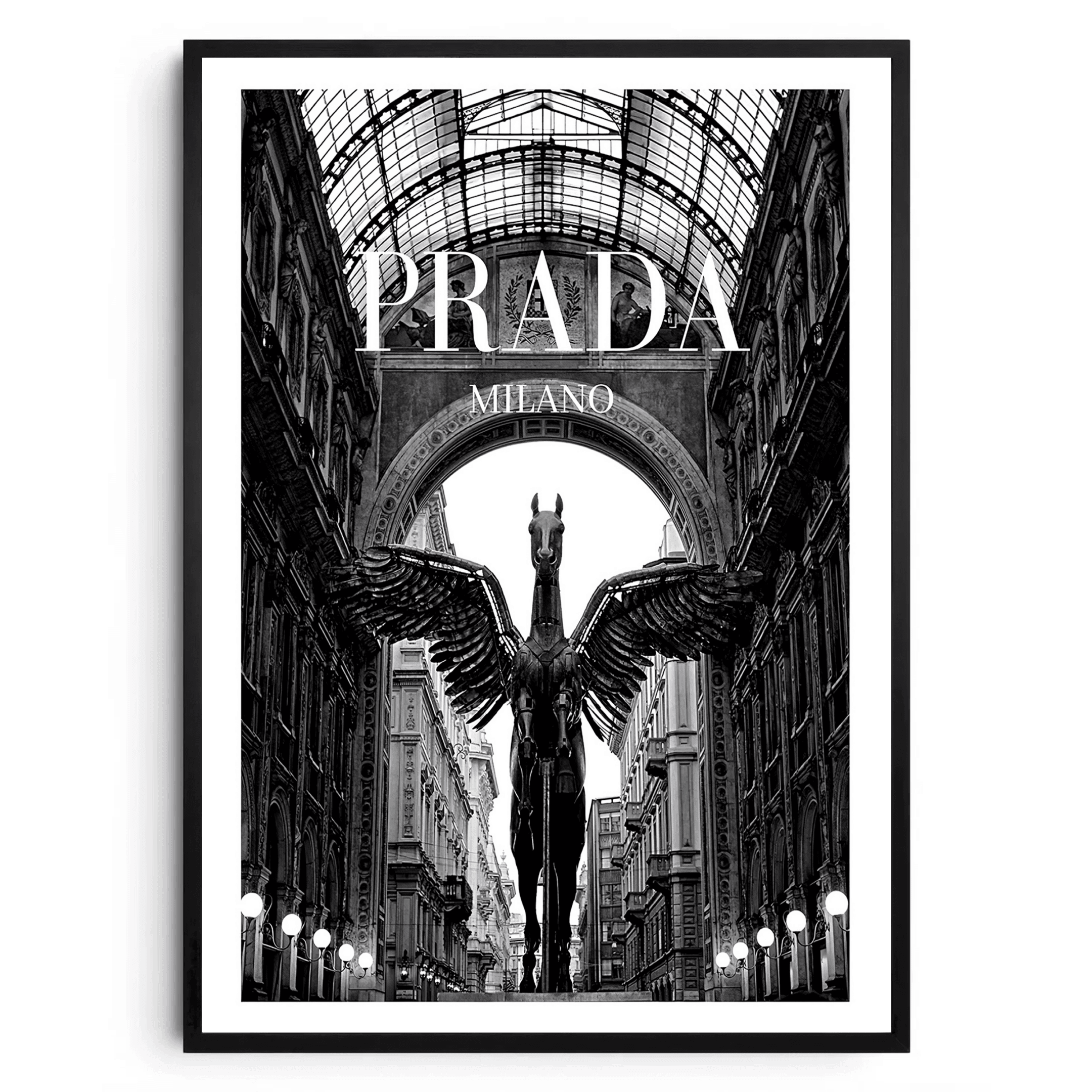 Luxury Noir Poster - LN-011 (Çerçeveli Tablo)