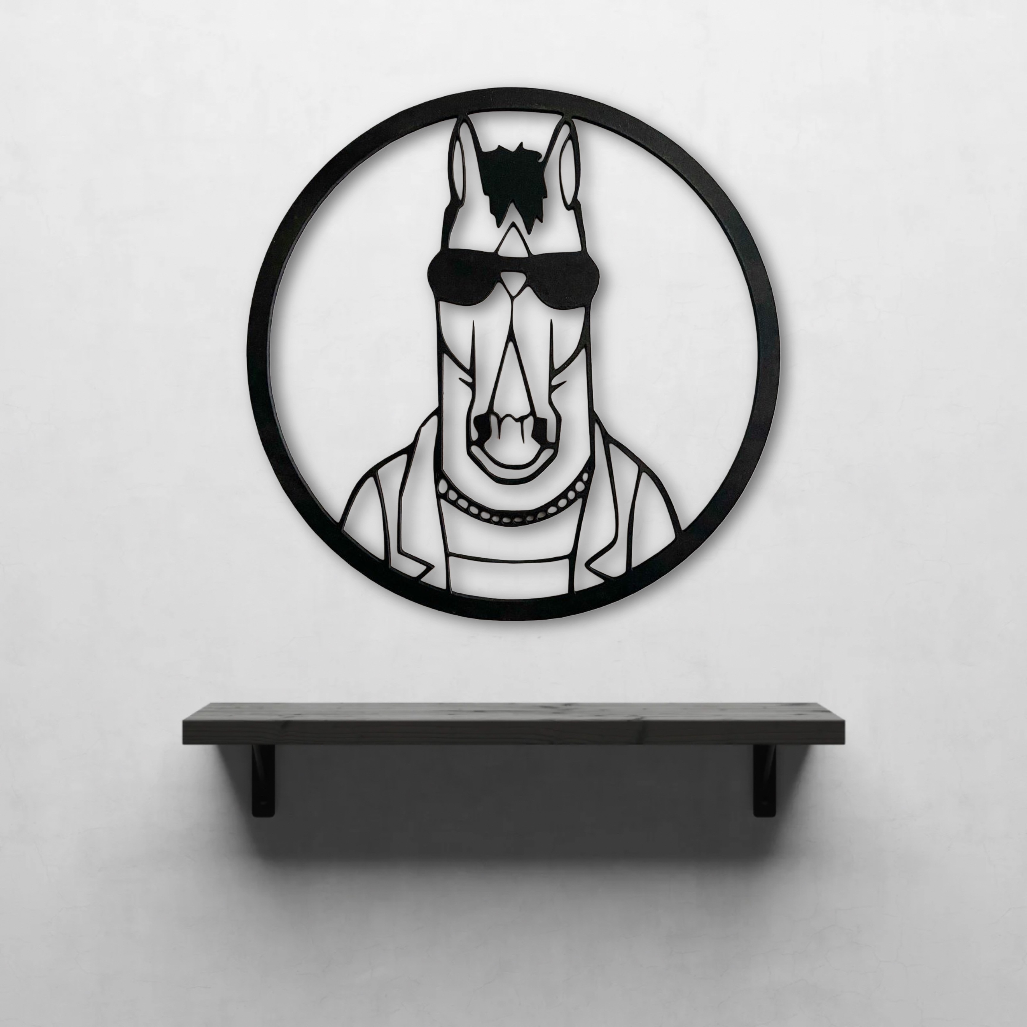''BoJack Horseman'' (Lazer Kesim) Ahşap Tablo