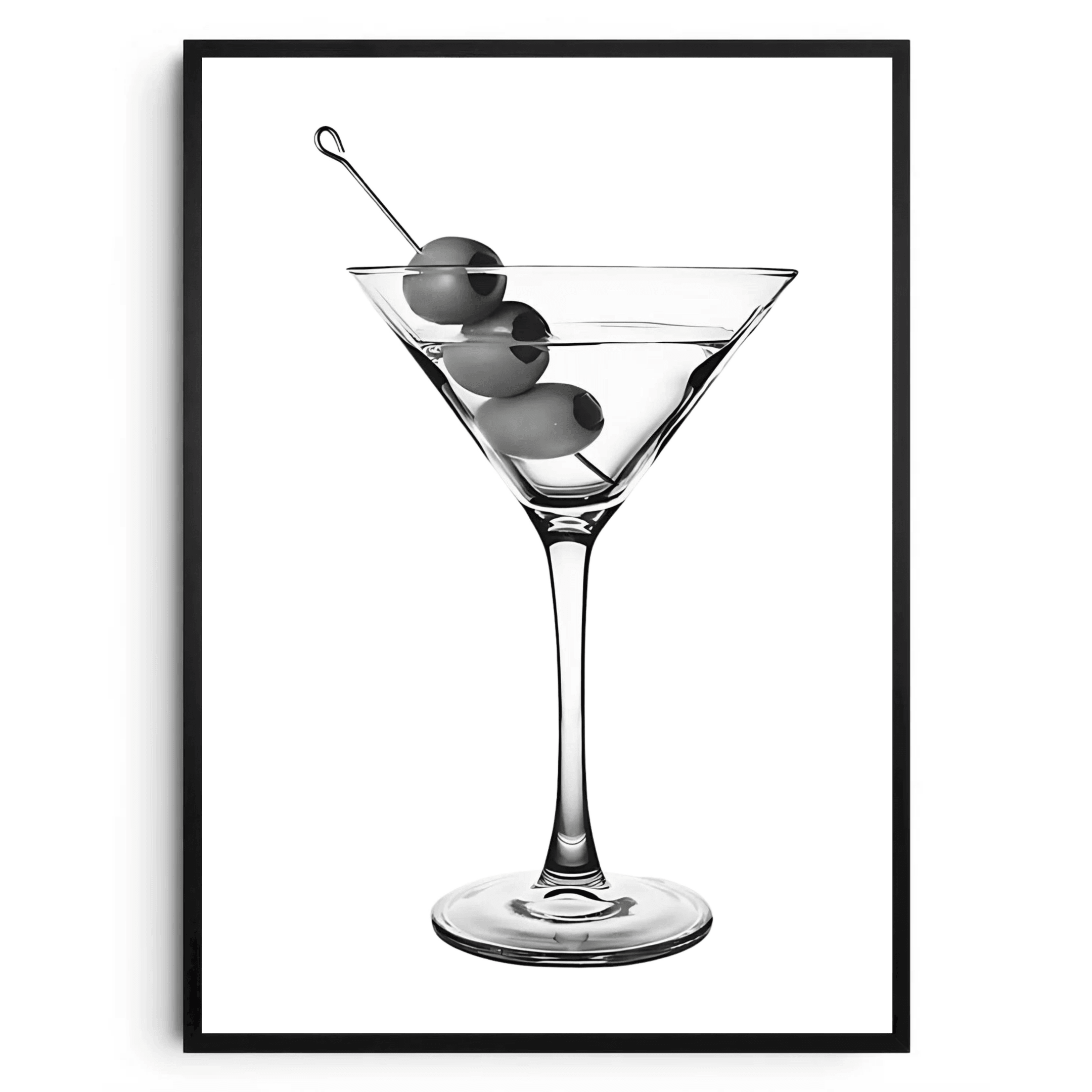 Luxury Noir Poster - LN-024 (Çerçeveli Tablo)