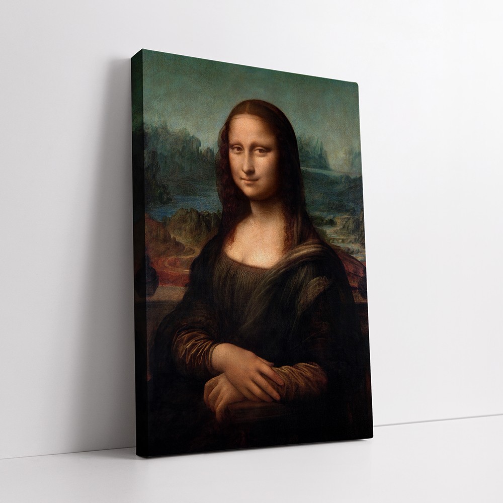 “Mona Lisa” – Bakışla Yazılmış Bir Hikâye (Kanvas Baskı) Tablo