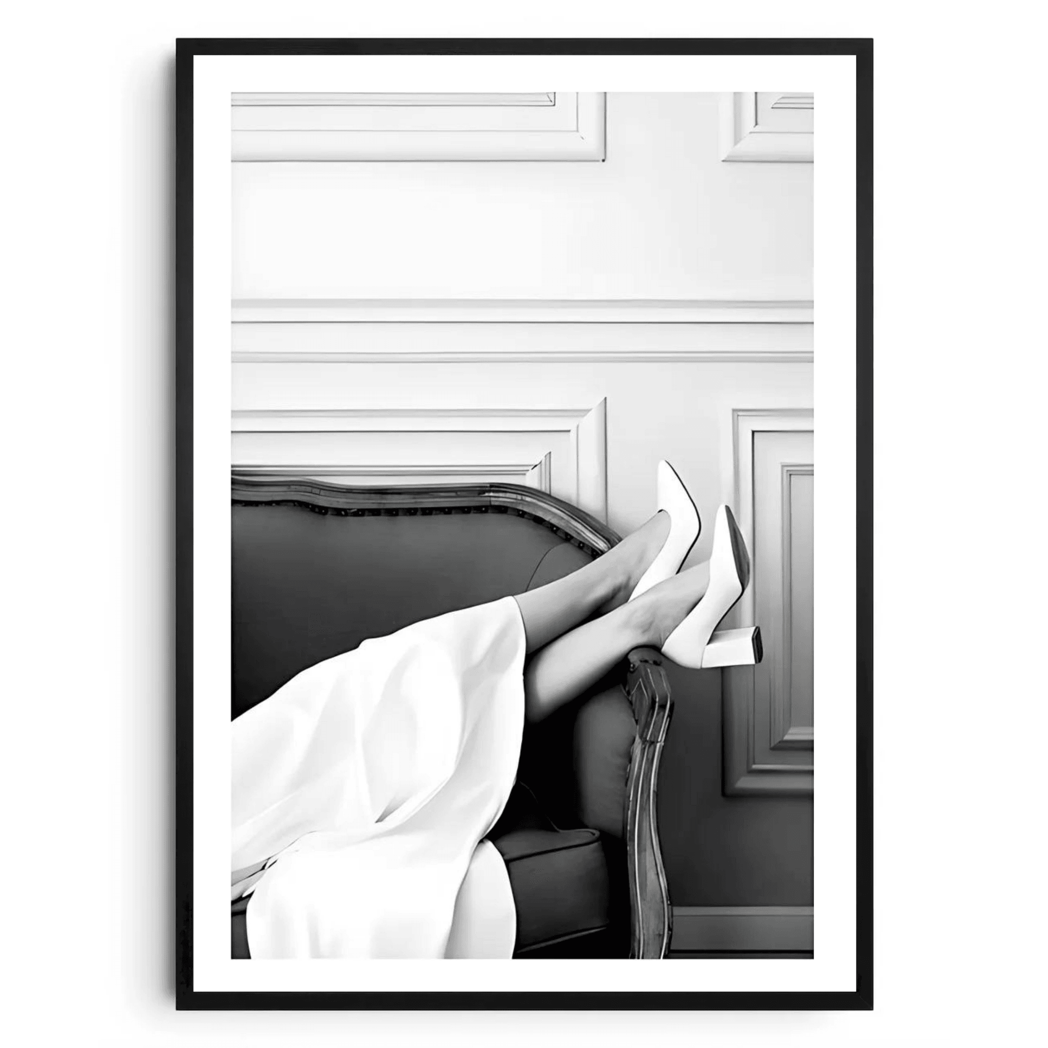 Luxury Noir Poster - LN-009 (Çerçeveli Tablo)