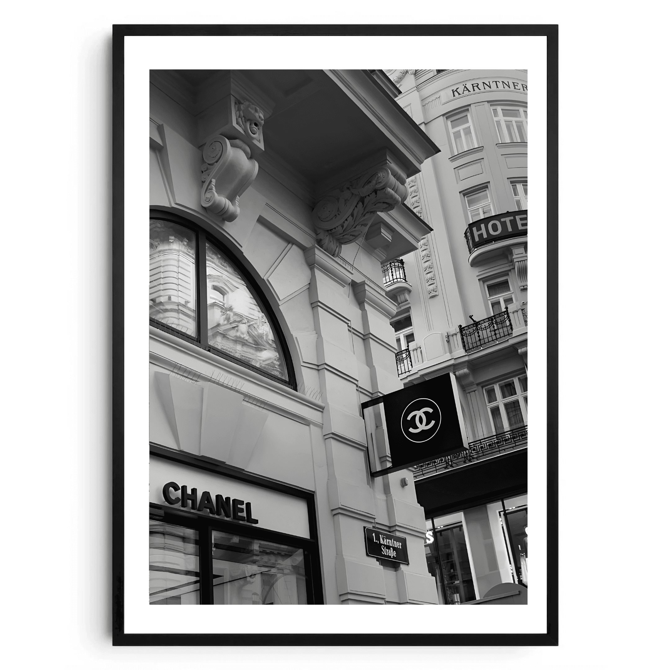 Luxury Noir Poster - LN-015 (Çerçeveli Tablo)