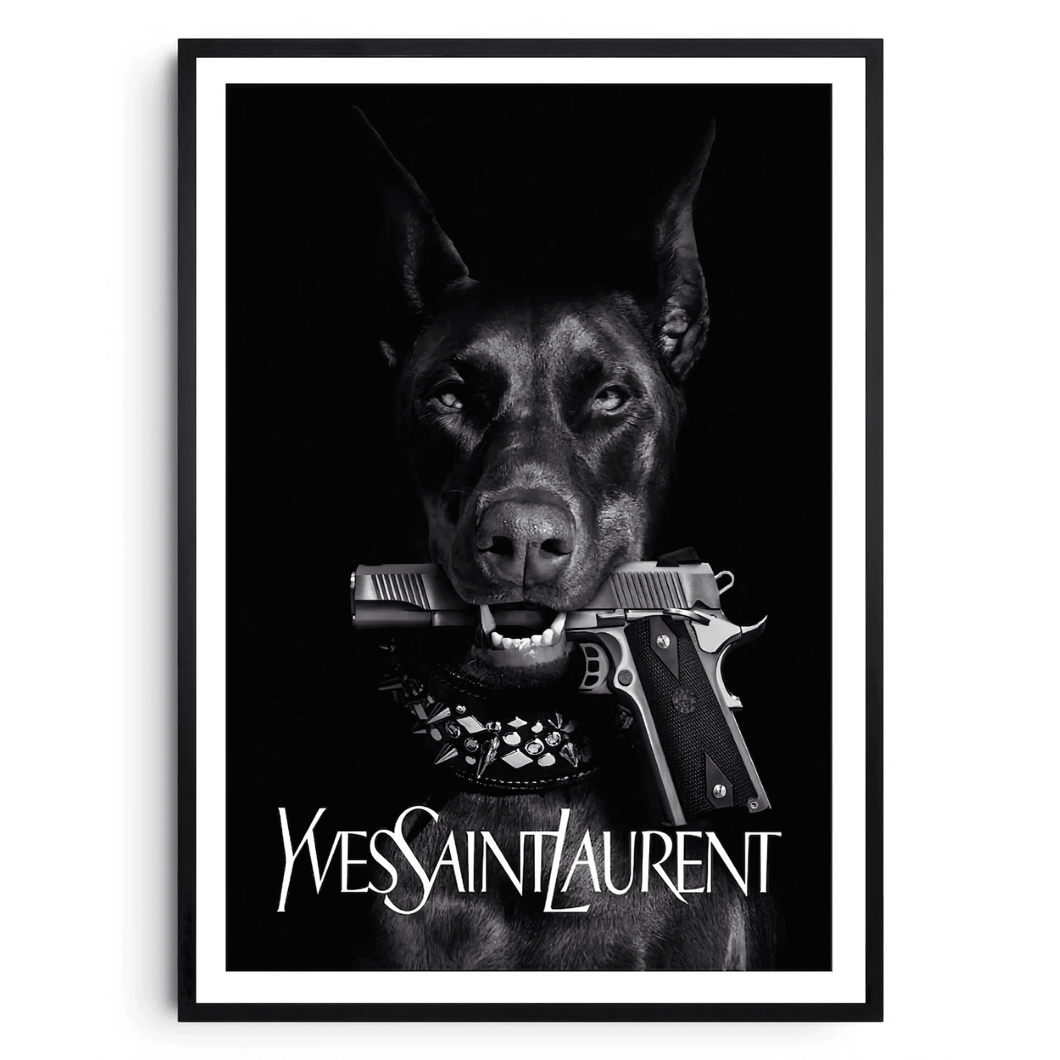 Luxury Noir Poster - LN-014 (Çerçeveli Tablo)