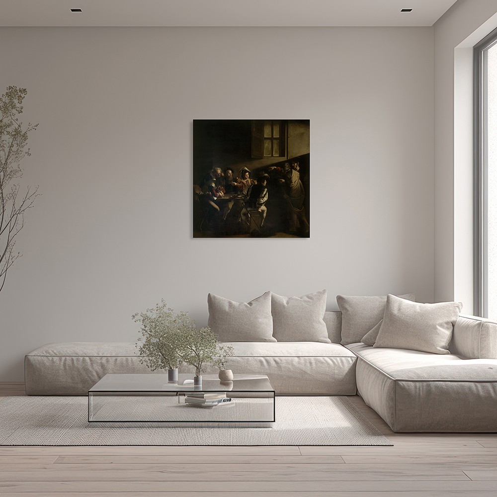 “The Calling of Saint Matthew” – Işığın Ulaştığı An (Kanvas Baskı) Tablo