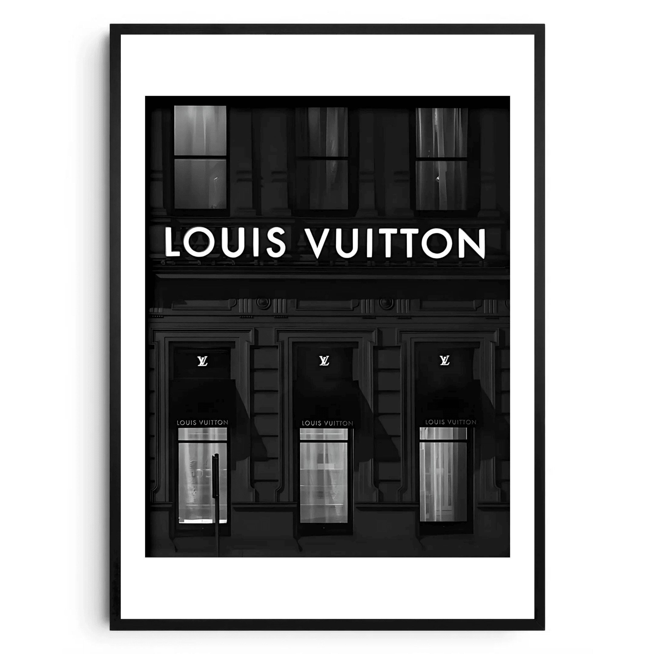 Luxury Noir Poster - LN-027 (Çerçeveli Tablo)