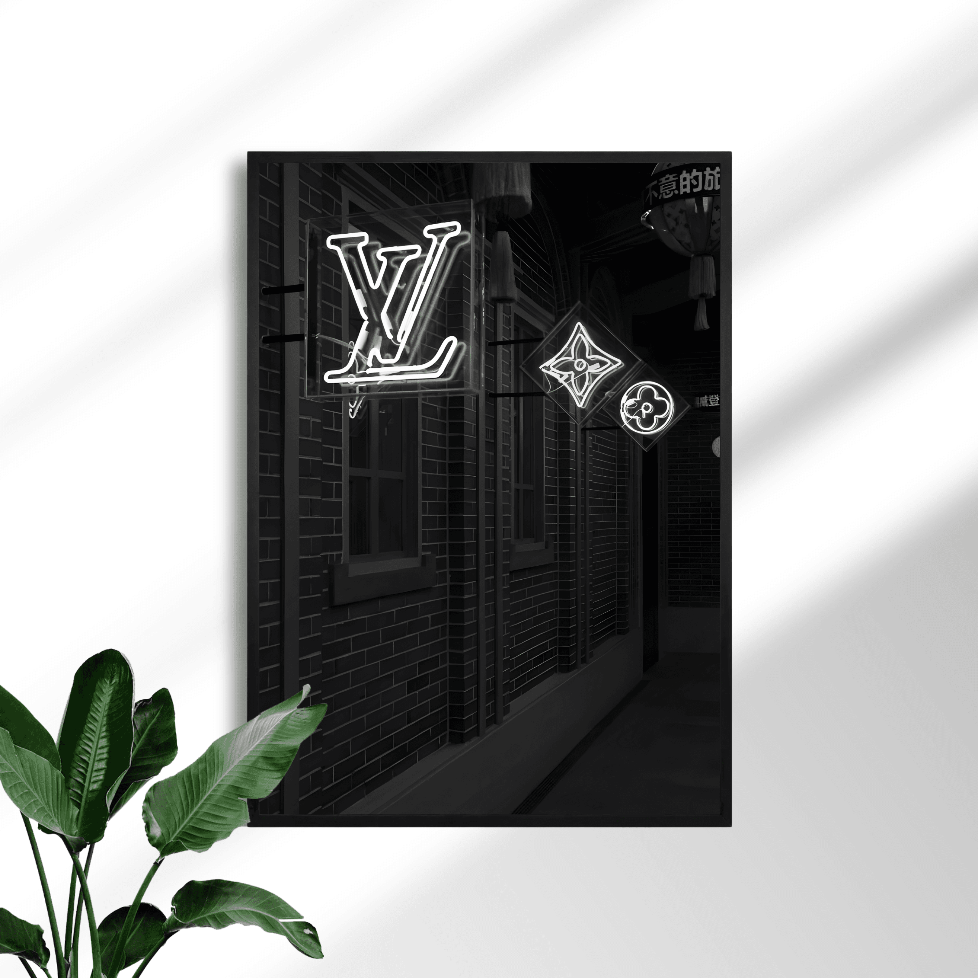 Luxury Noir Poster - LN-002 (Çerçeveli Tablo)