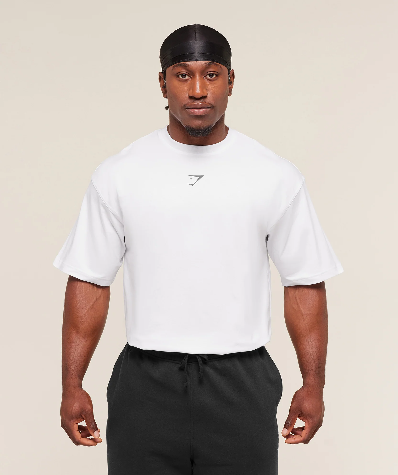 Gymshark Power White Oversize T-shirt