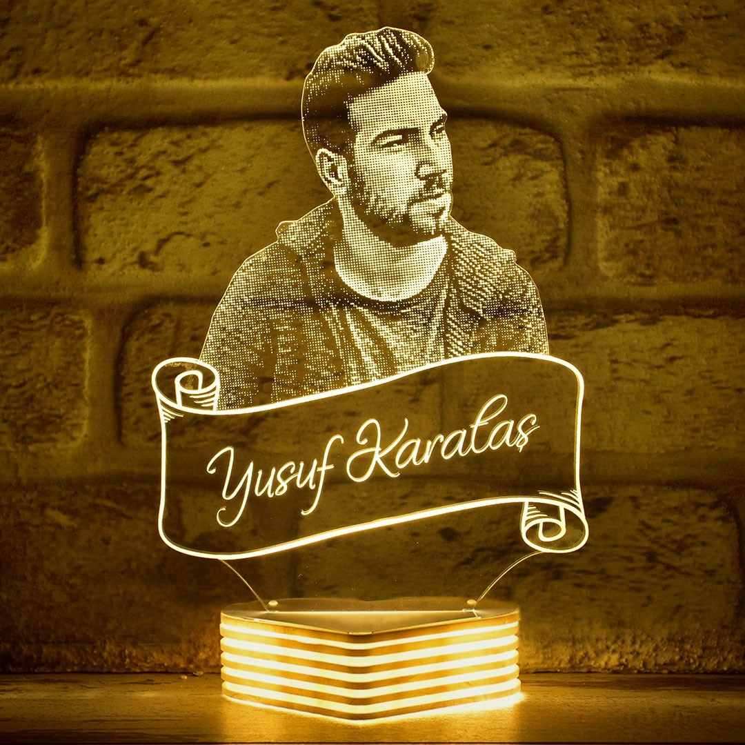 Erkeğe Hediye, Erkek Arkadaşa İlginç Fikirli Hediye LED Aydınlatma
