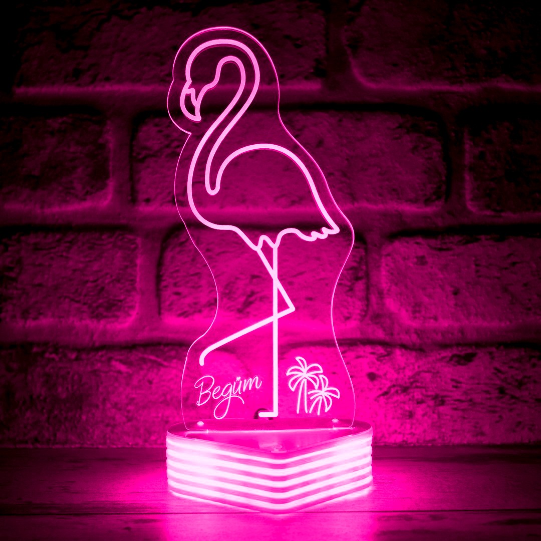 Flamingo 3D Lamba