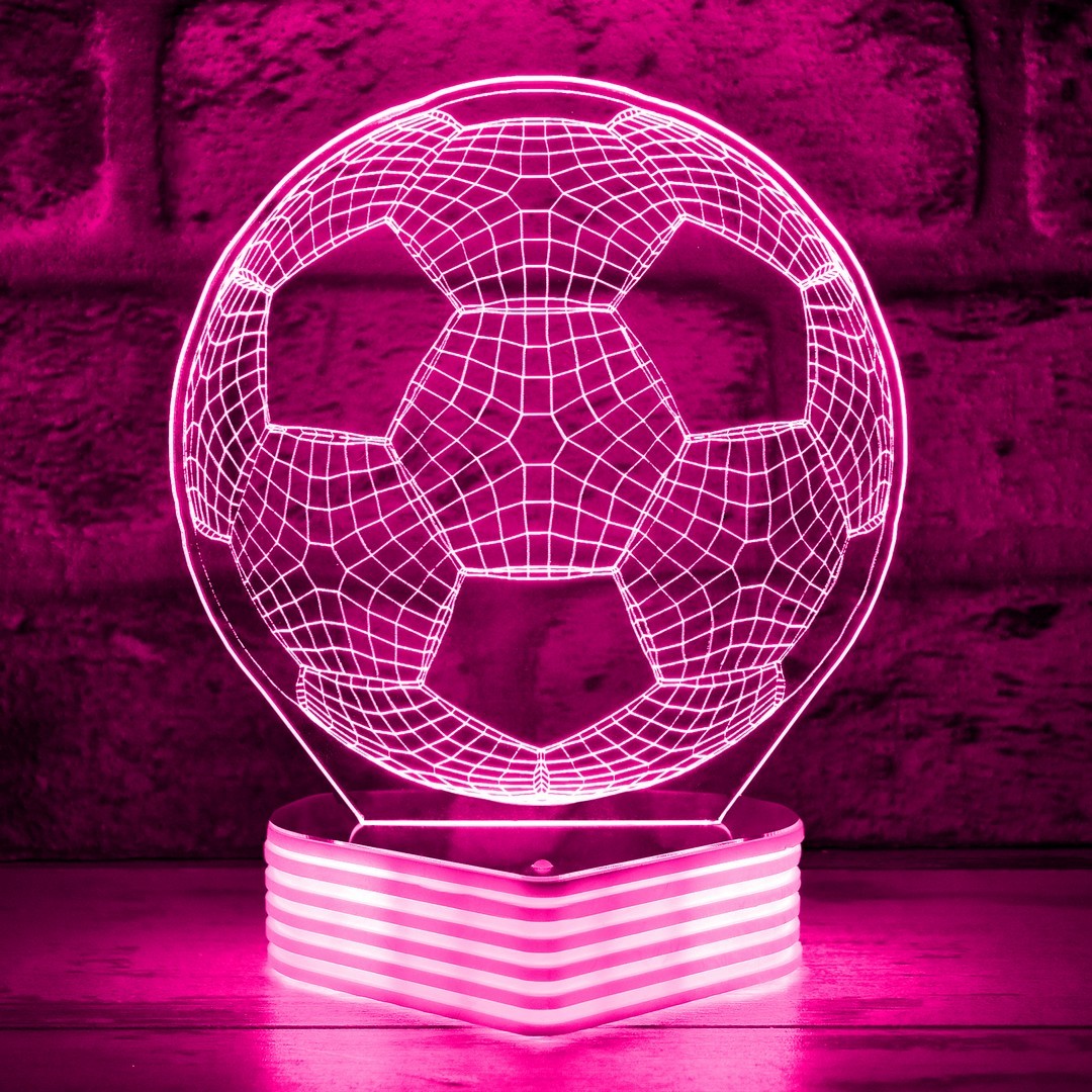 Futbol Topu 3D Lamba