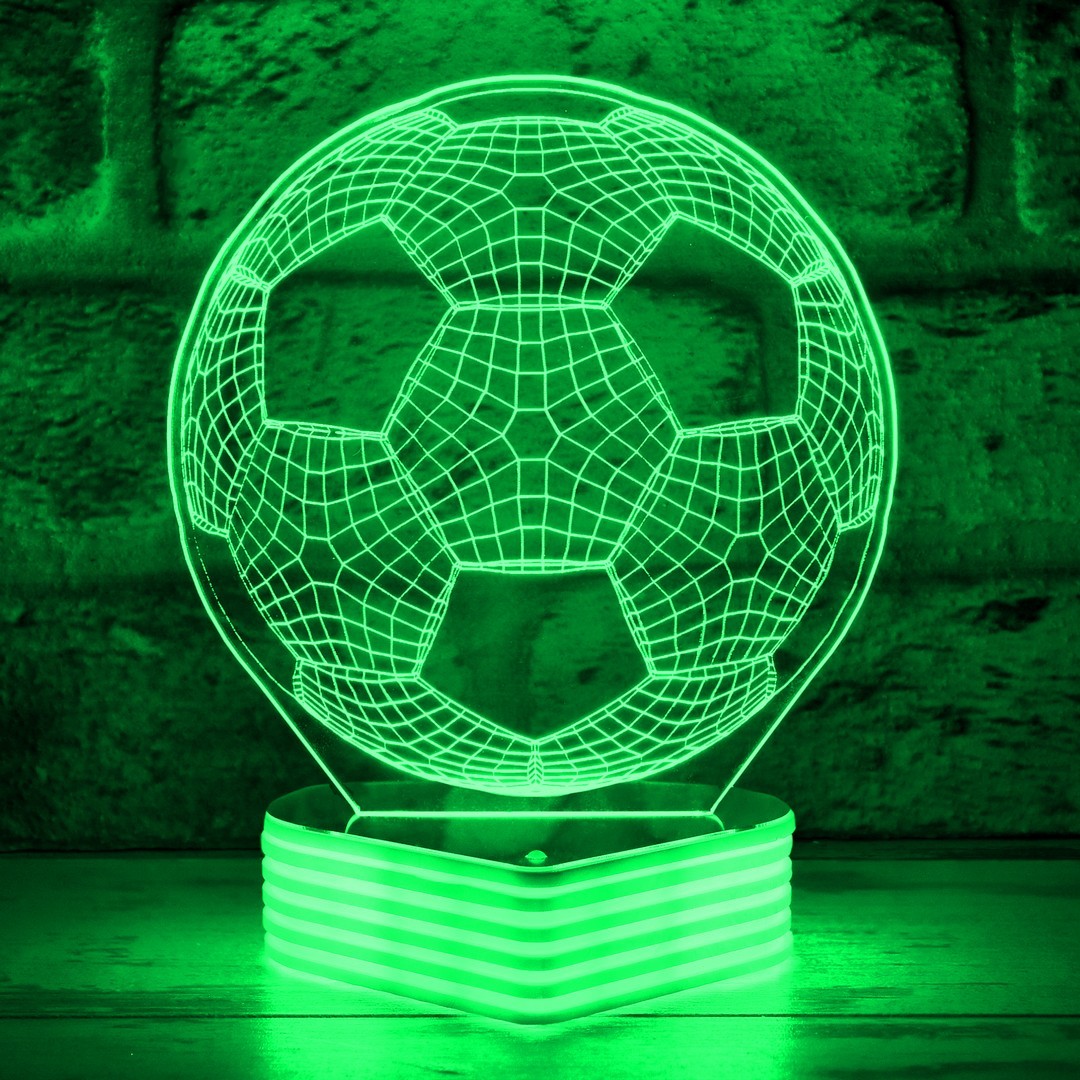 Futbol Topu 3D Lamba
