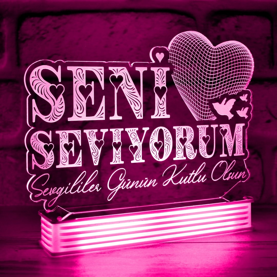 Sevgiliye En Güzel Hediye, Seni Seviyorum Lambası