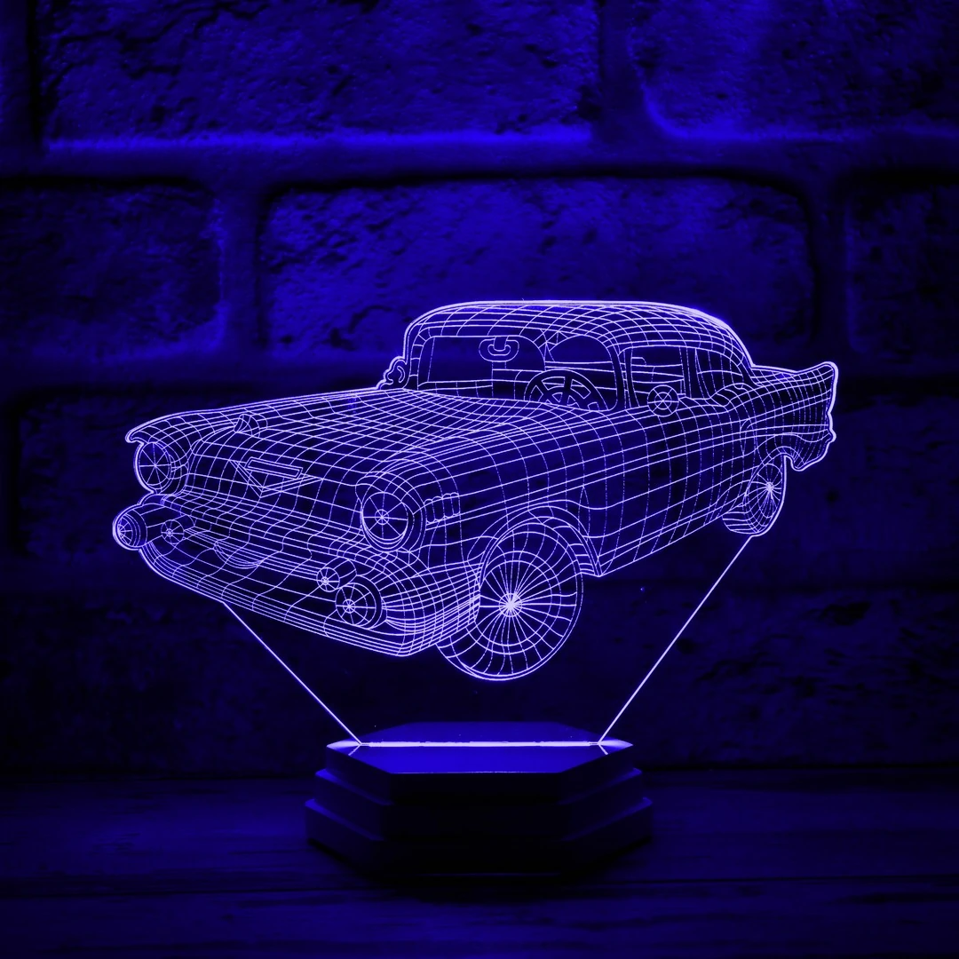 Üç Boyutlu Araba Cadillac 3D Lamba