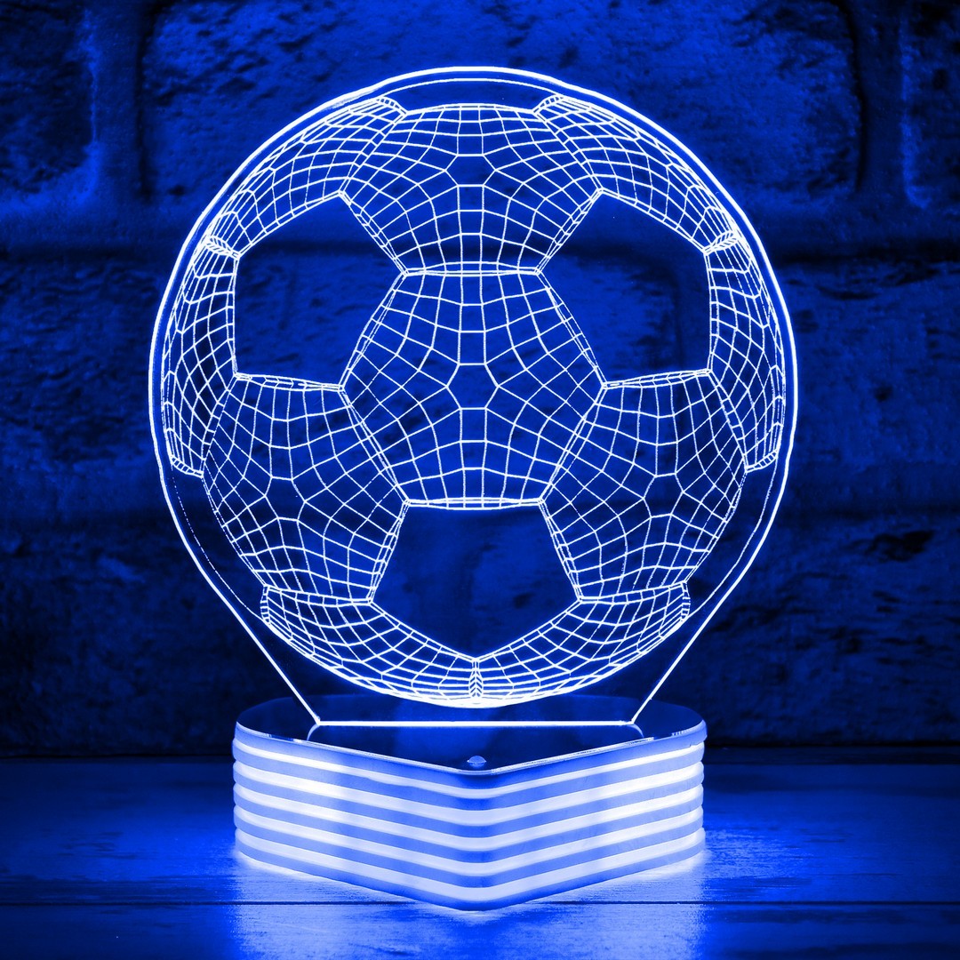Futbol Topu 3D Lamba