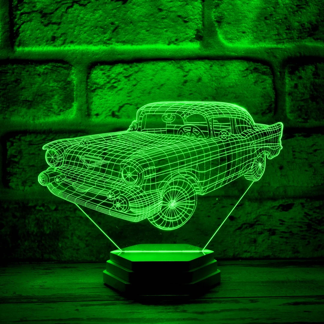 Üç Boyutlu Araba Cadillac 3D Lamba