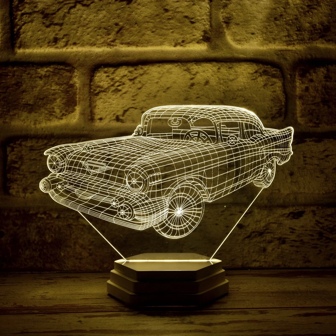 Üç Boyutlu Araba Cadillac 3D Lamba