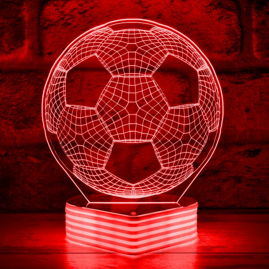 Futbol Topu 3D Lamba