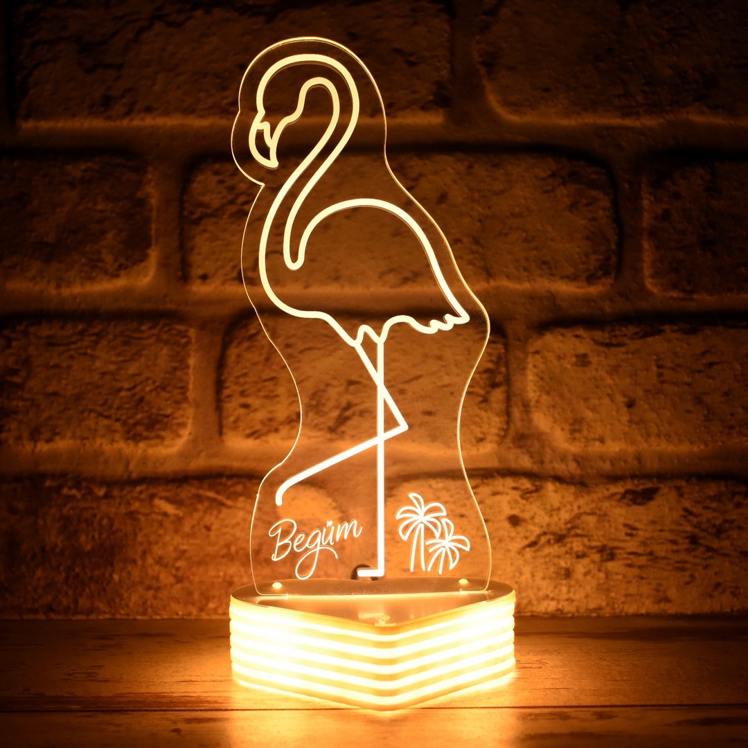 Flamingo 3D Lamba