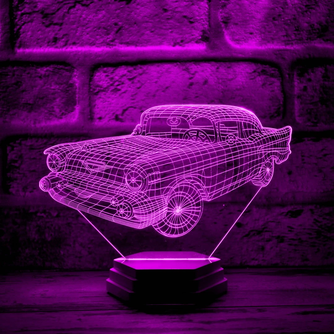 Üç Boyutlu Araba Cadillac 3D Lamba