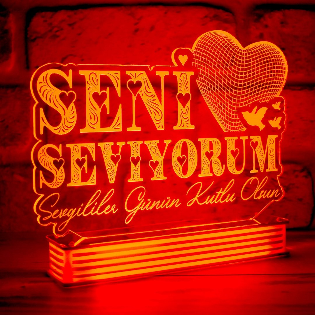 Sevgiliye En Güzel Hediye, Seni Seviyorum Lambası
