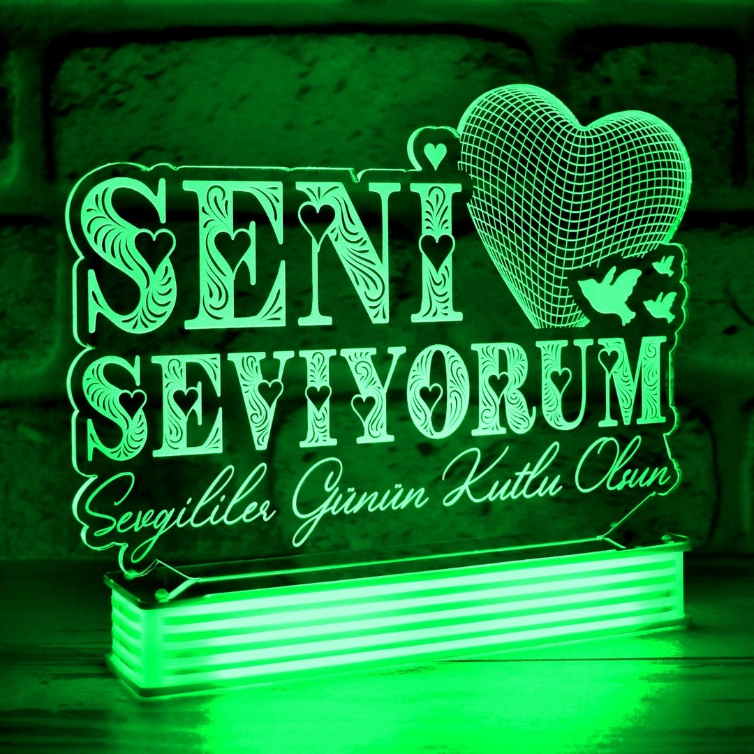 Sevgiliye En Güzel Hediye, Seni Seviyorum Lambası