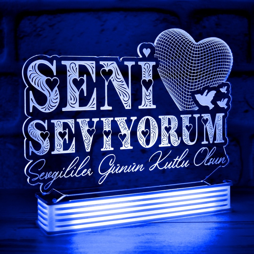 Sevgiliye En Güzel Hediye, Seni Seviyorum Lambası