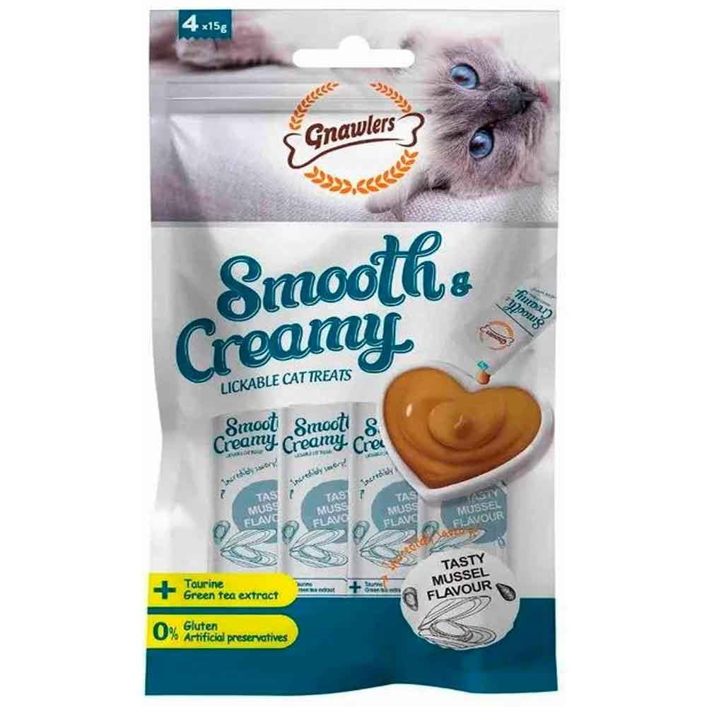 Gnawlers Krema Kedi Ödülü Midyeli 4x15 Gr