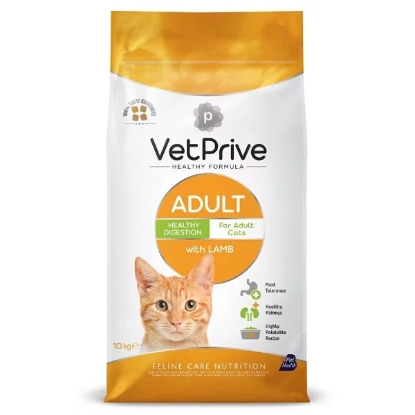 VET PRİVE Cat Adult With Lamb 10 KG