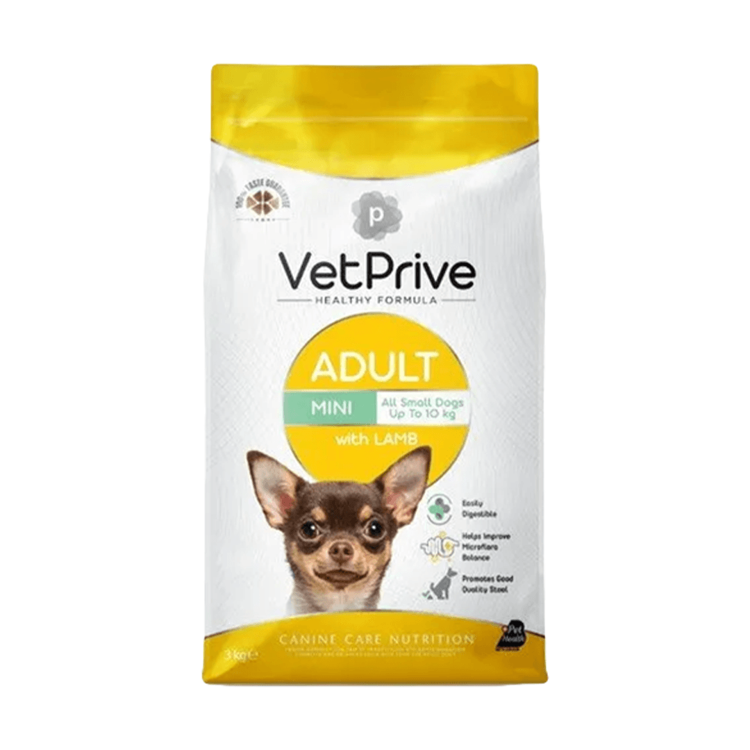 VET PRİVE DOG ADULT MİNİ WİTH LAMB 3 KG