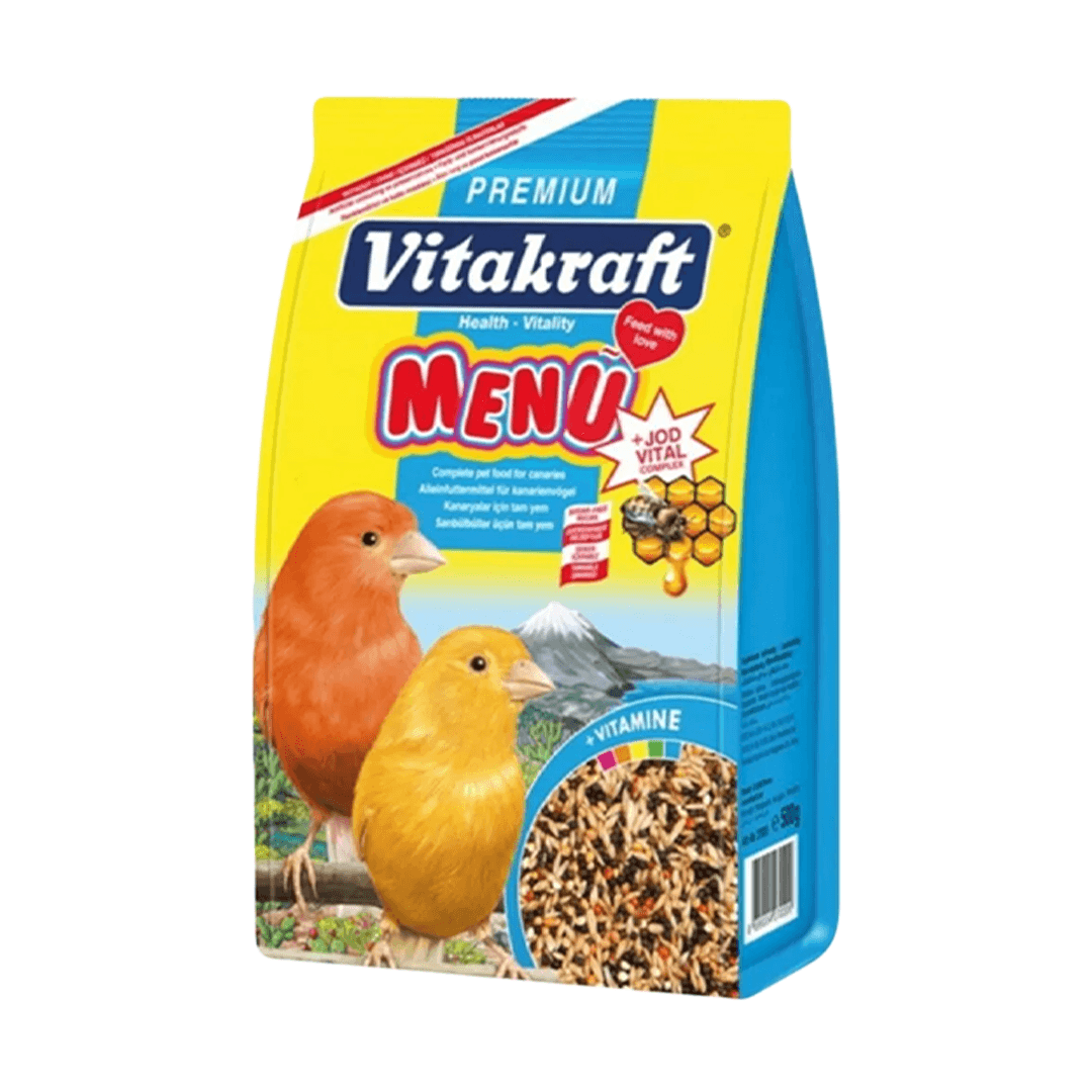 ViTAKRAFT 500GR KANARYA MENU PREMIUM+JODVITAL