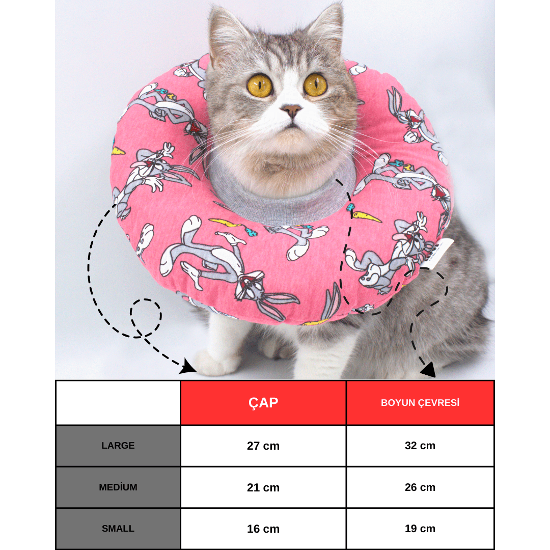 KEDİ VE KÖPEK BOYUNLUK (M) MİX