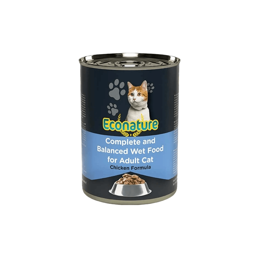 ECONATURE YET.TAV.KEDİ KONSERVE 400GR